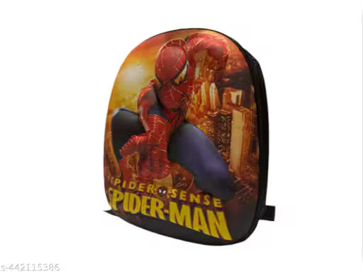 Kids' Spiderman 3D Hardtop Backpack | Durable School Bag for Boys 3-4 Years