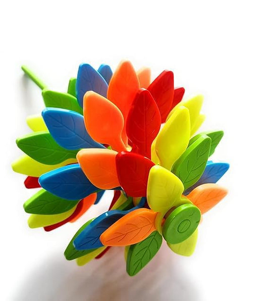 Colorful Candy Flower Building Toy - Educational STEM Toy for Kids