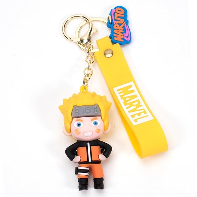 Naruto Anime 3D Silicone Rubber Keychain