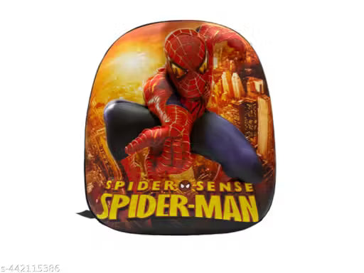 Kids' Spiderman 3D Hardtop Backpack | Durable School Bag for Boys 3-4 Years