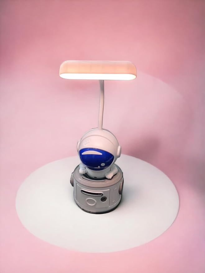 NEO9 LED Space Desk Lamp with Pen Holder and Pencil Sharpener