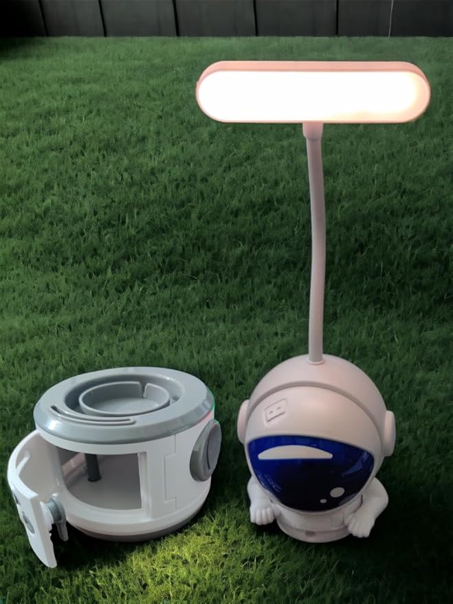 NEO9 LED Space Desk Lamp with Pen Holder and Pencil Sharpener