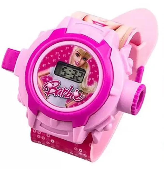 Acnos Kids Digital Projector Watch - 24 Images, 7 Characters, Rubber Band