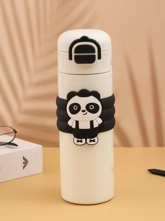 Kids' Panda Insulated Water Bottle - 520ml Double Wall Stainless Steel